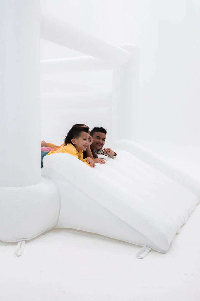 White Bounce House Rental |  8 x 8  (with walls)